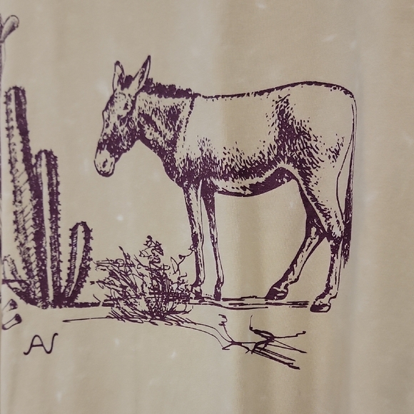 Ariat Beige Desert Graphic Tee - Picture 5 of 10